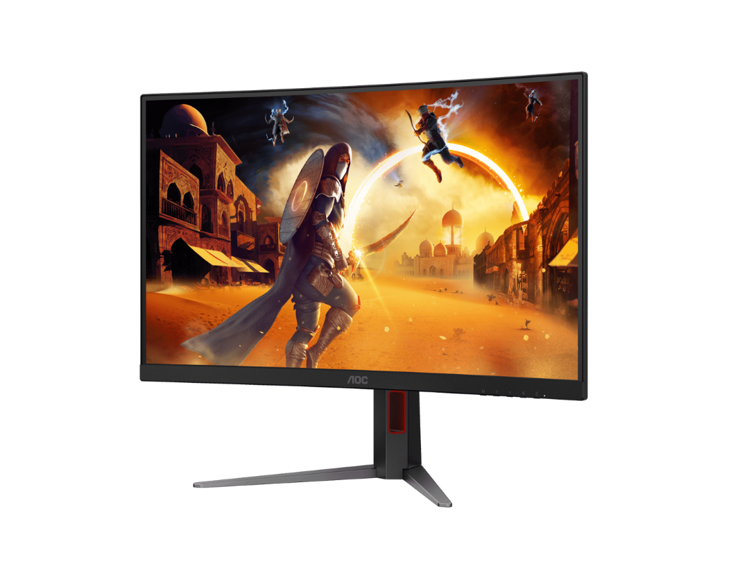 AOC 27-inch QHD Curved Gaming Monitor 180Hz 0.5ms Adaptive Sync AOC 27-inch QHD Curved Gaming Monitor 180Hz 0.5ms Adaptive Sync